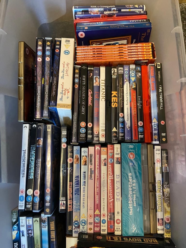 DVD job lot 