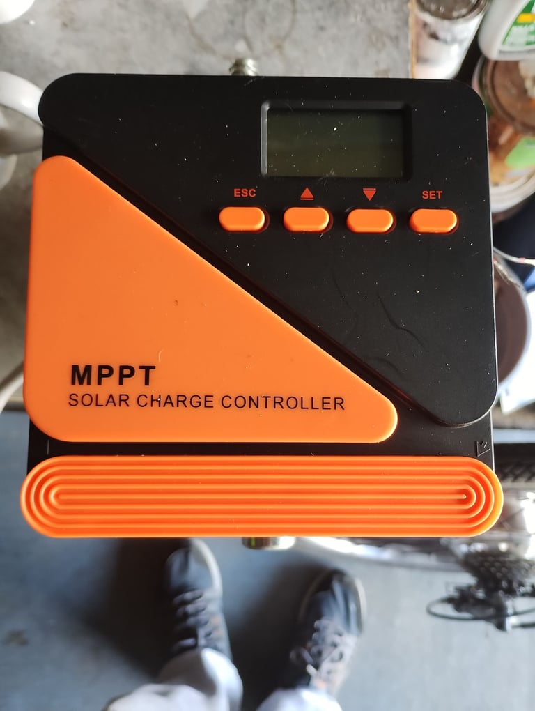 Solar panels & MPPT controller.