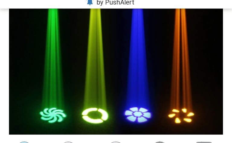 Equinox saturn spot led moving heads 