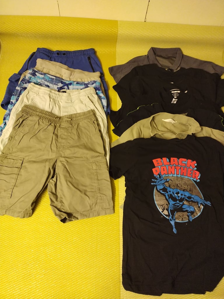 Baby and boys clothes.