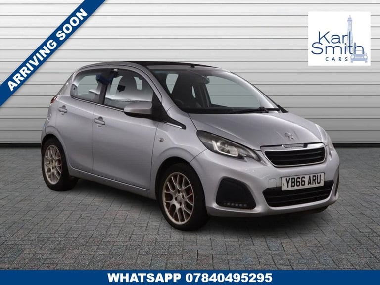 2016 Peugeot 108 1.0 Active Top Hatchback Petrol Manual