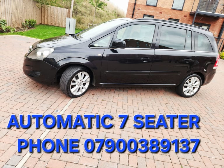 VAUXHALL ZAFIRA AUTOMATIC 7 SEATER DIESEL CLEAN CAR IN COVENTRY 