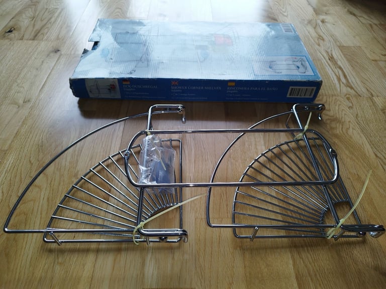 Shower Corner Shelves - Foldable