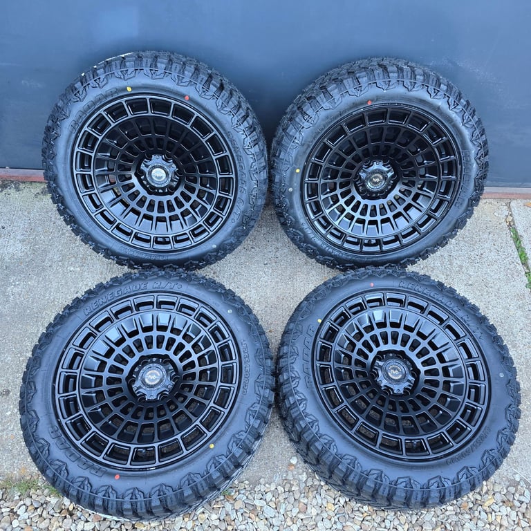 Hawke Rage 20" Alloy Wheels Genuine Ford Ranger Volkswagen Amarok All Terrain