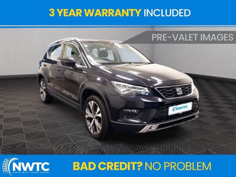 image for 2017 SEAT Ateca 1.6 TDI Ecomotive SE Technology SUV 5dr Diesel Manual Euro 6 (s/s) (115 ps) HATCH...