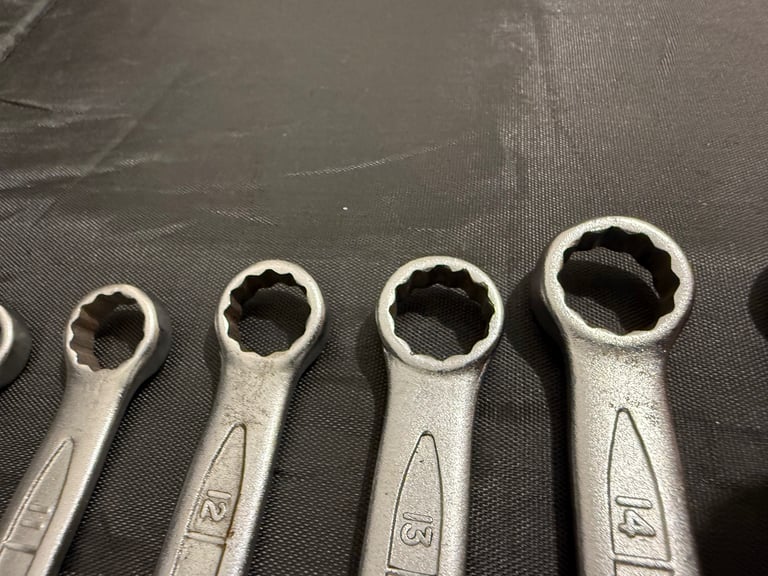 Teng Tools TT6005 Combination Spanner’s/Wrench Set x10  8mm - 18mm Metric - CRV