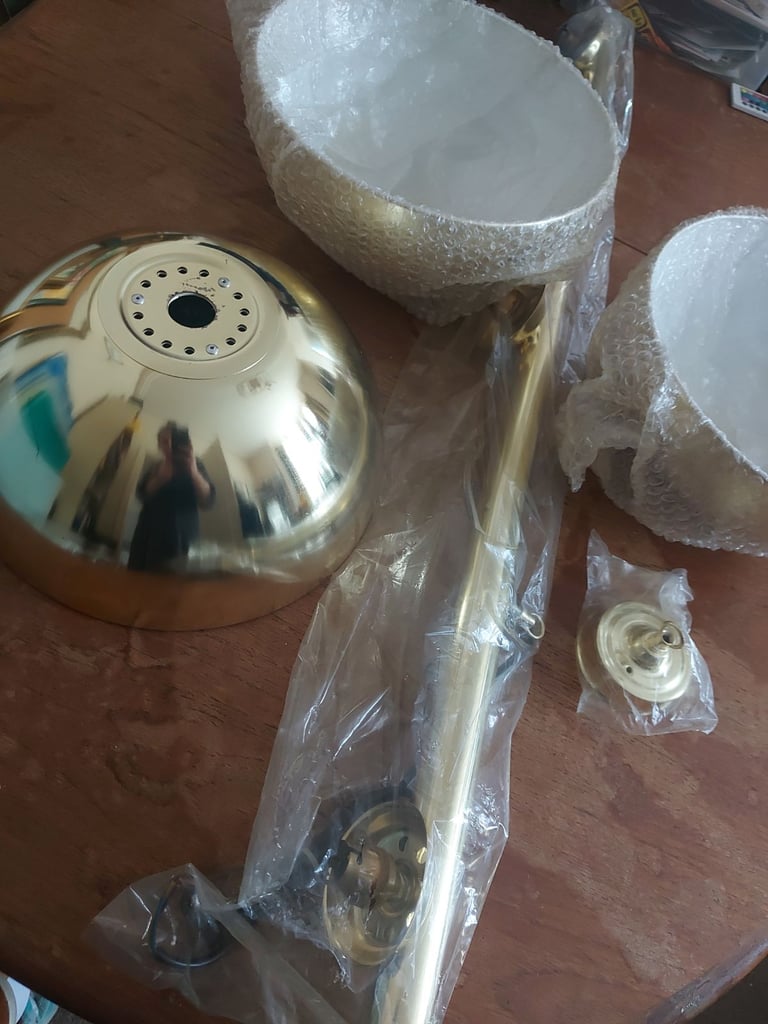 Pool snooker Light rail fixture with 3 lamps