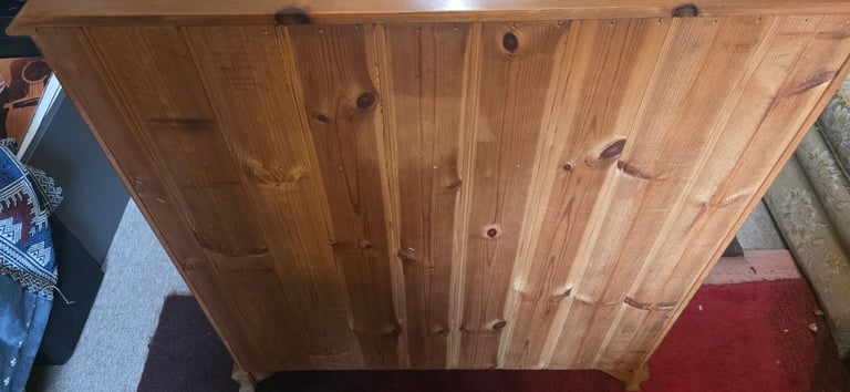 Wax Pine Five Drawer Chest