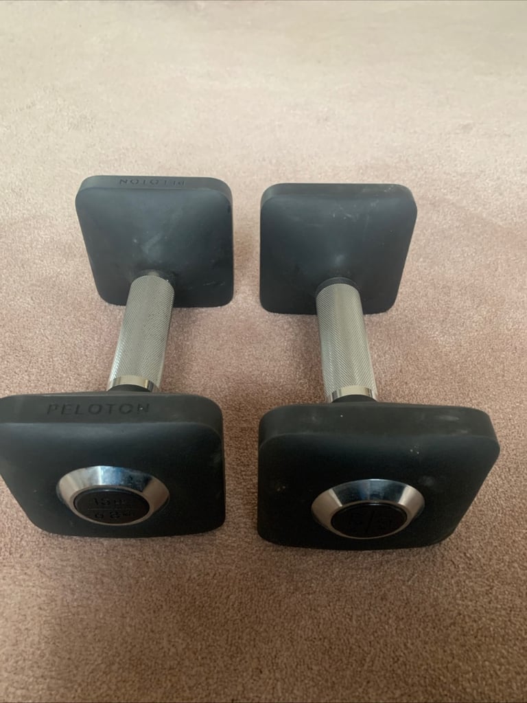 Peloton dumbbell weights 15 lb 6.8 kg