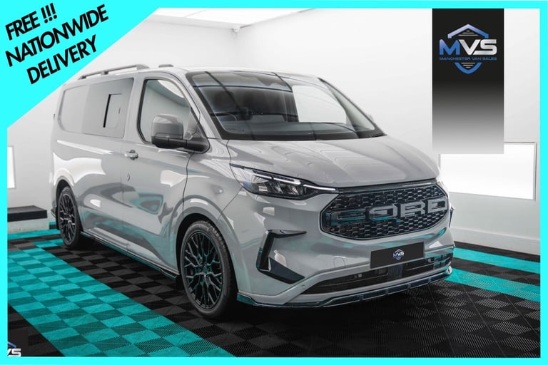 image for FORD TRANSIT CUSTOM 2.0 SWB MATRIX X SPORT EDITION DCAB CONVERSION - TOP SPEC