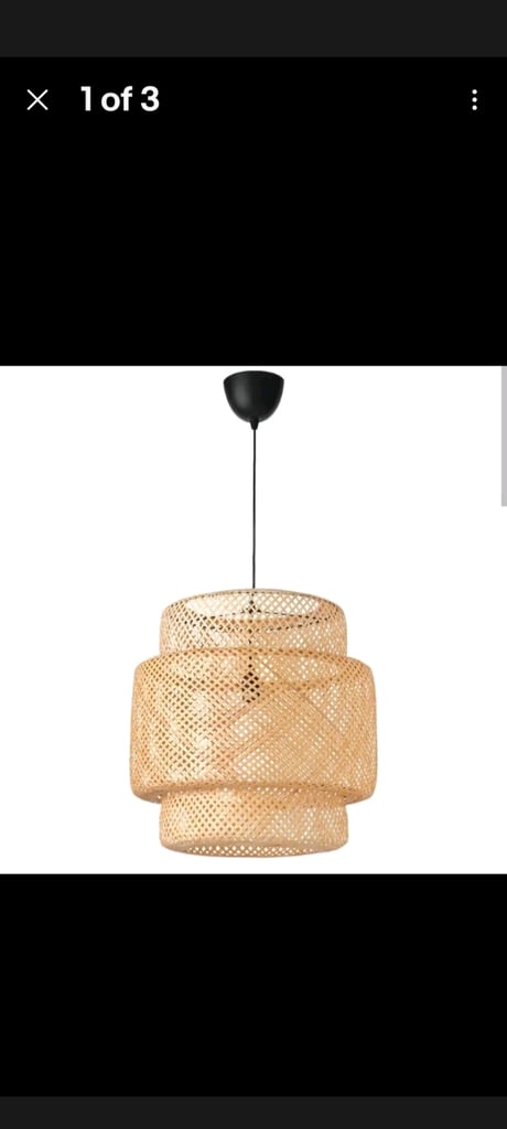 image for Ikea sinnerlig lampshade 