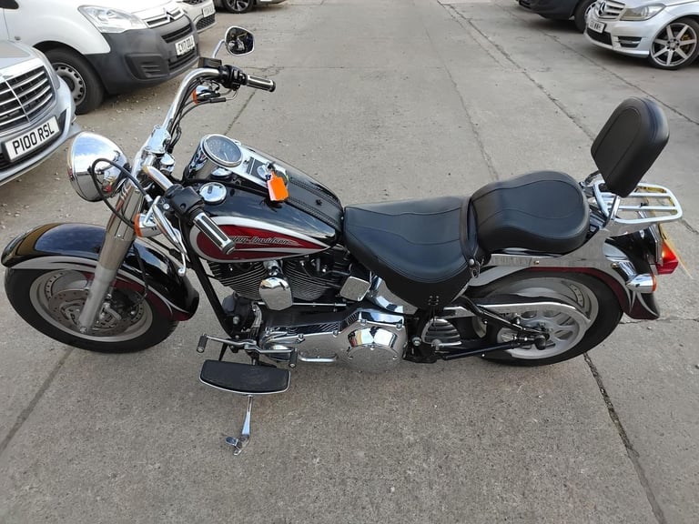 2006 06 HARLEY-DAVIDSON FAT BOY FLSTFI FATBOY FUEL INJECTED LOW MILES NEW MOT 