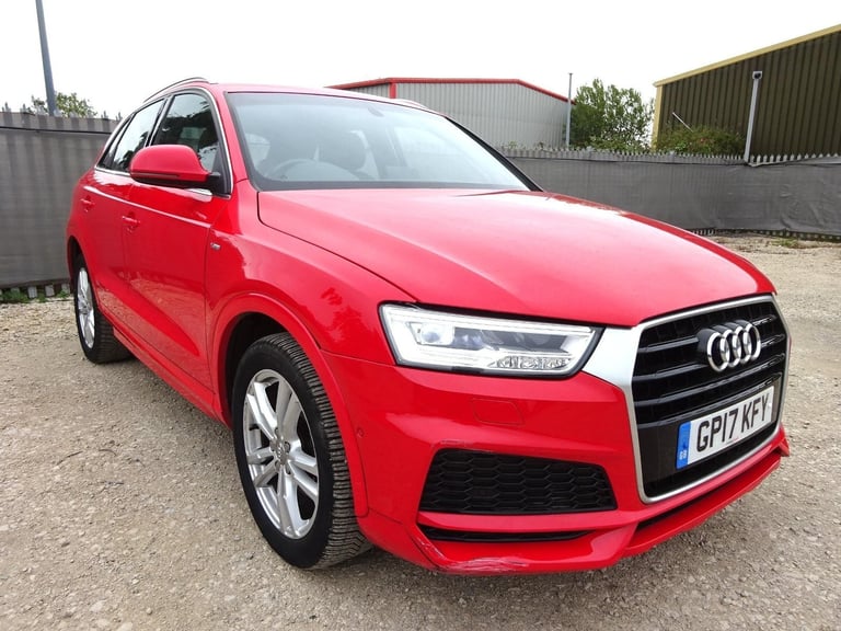 2017 17 REG AUDI Q3 S LINE EDITION TFSI QUATTRO AUTO DAMAGED REPAIRABLE SALVAGE