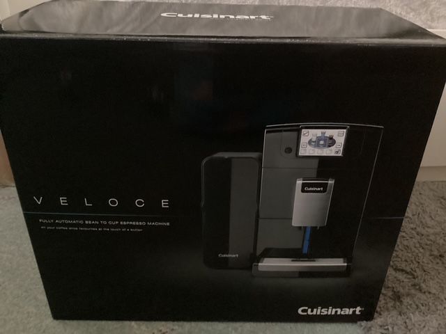 Cuisinart Veloce Full Auto Espresso Bean Coffee Machine Barista Quality microfoam Brand New £849