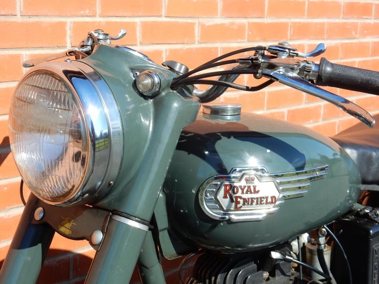 Royal Enfield Model G 350cc 1957 Matching Numbers. V5C & Buff Logbook - 209 XVY