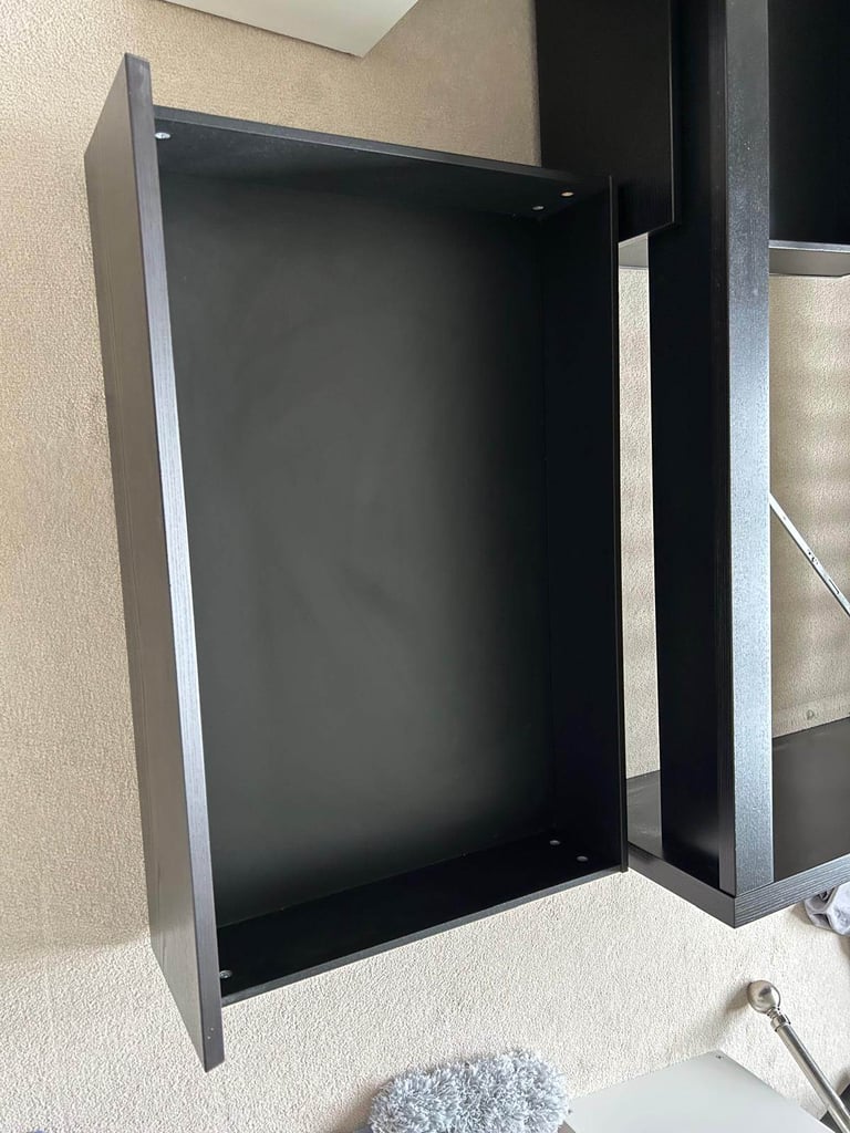 Ikea bed for 4'6" mattress with 4 under bed drawers