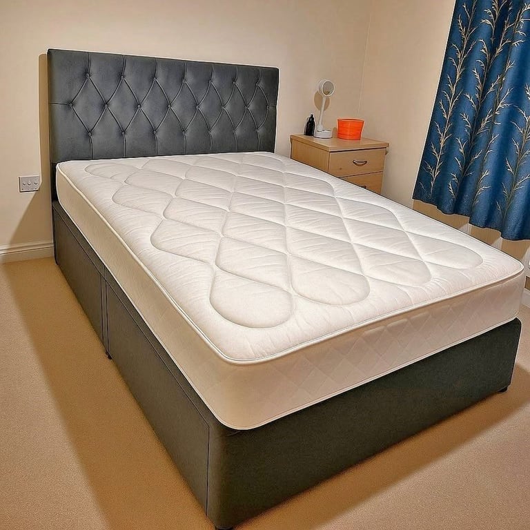 image for ** Divan Bed Frame UK – Plush Velvet | Free Delivery | 30% OFF 💎 **