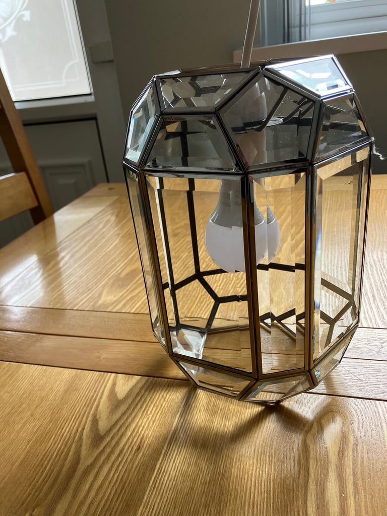 GLASS LAMPSHADE