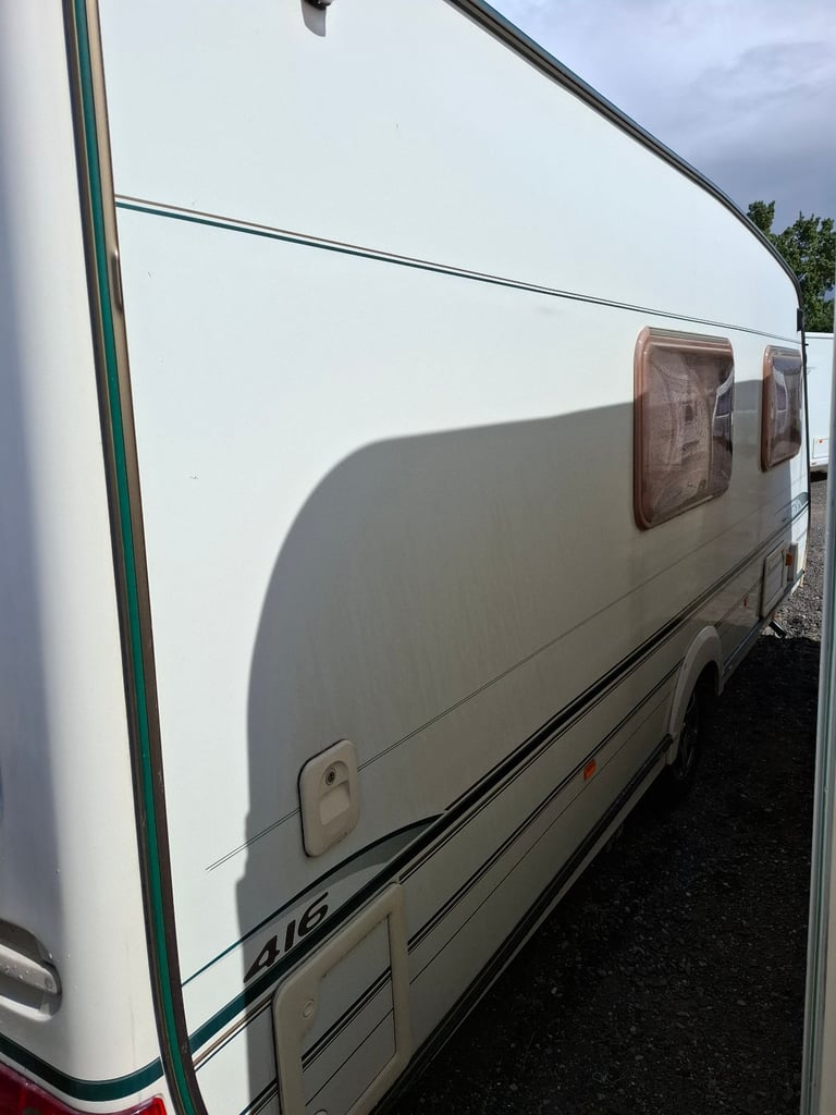 2004 ABBEY Vogue GTS 416 4 berth caravan with full size AWNING and MOTOR MOVER
