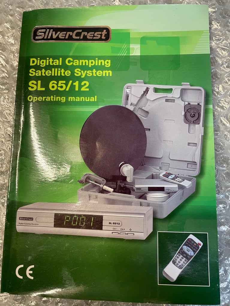 image for Sliver Crest Digital Camping Satellite system 
