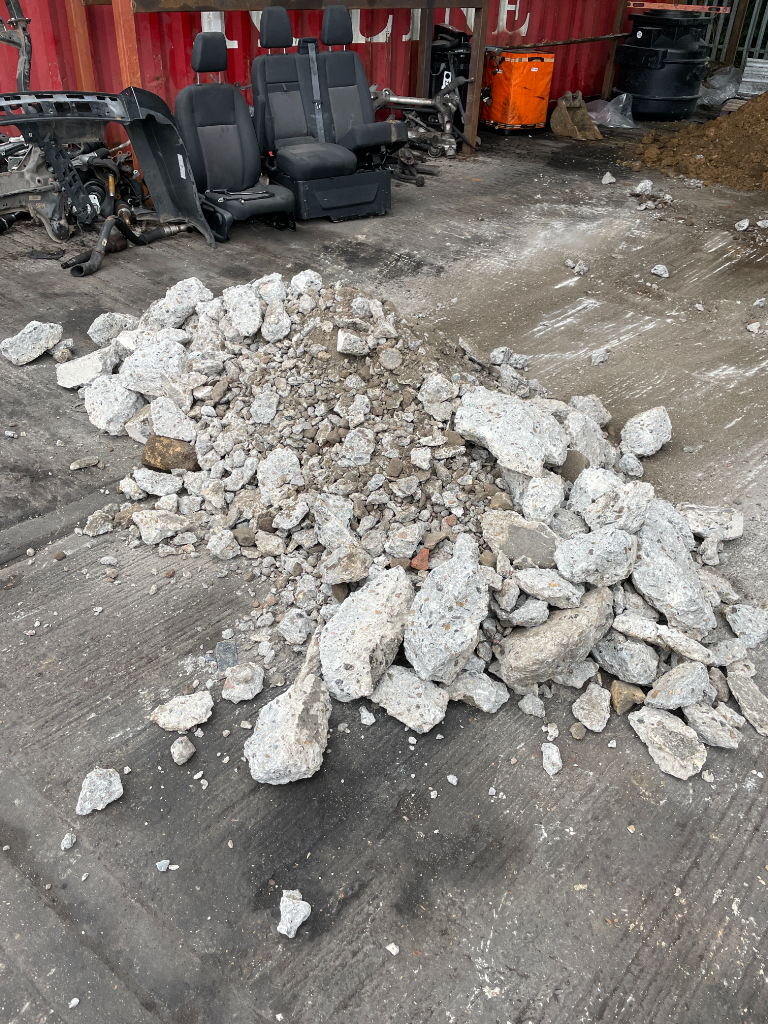 CRUSHED CONCRETE RUBBLE **FREE**