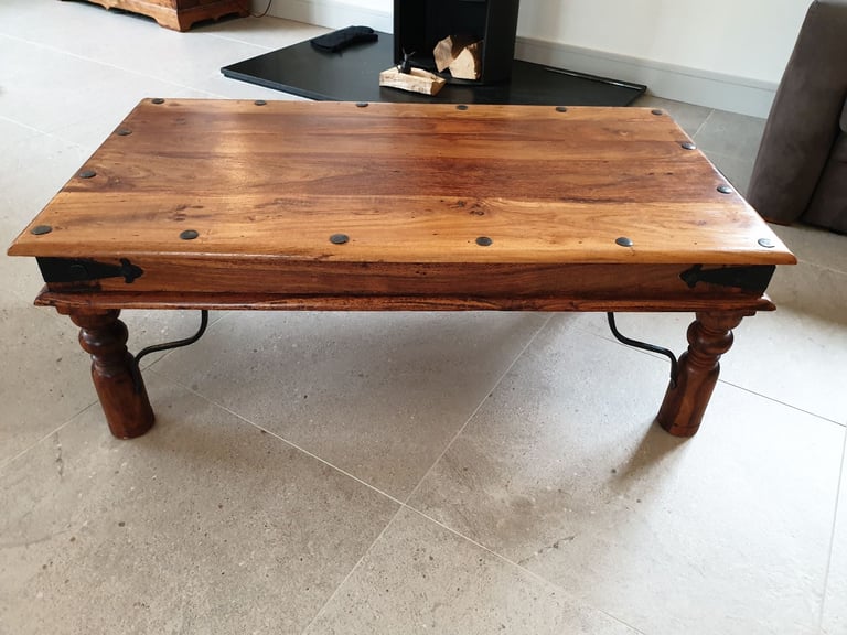 image for John Lewis Maharani Large Rectangular Coffee Table - £30 (offers considered)