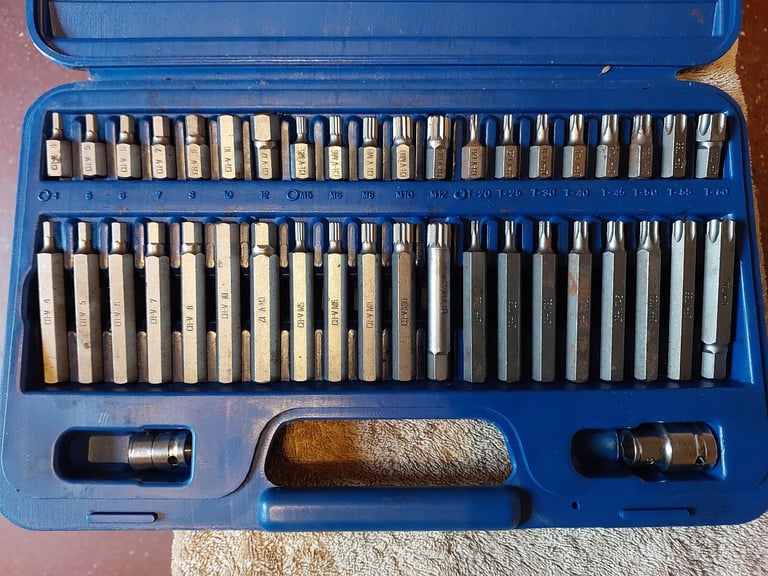 image for Sealey AK219 42 Piece Spline Set in case