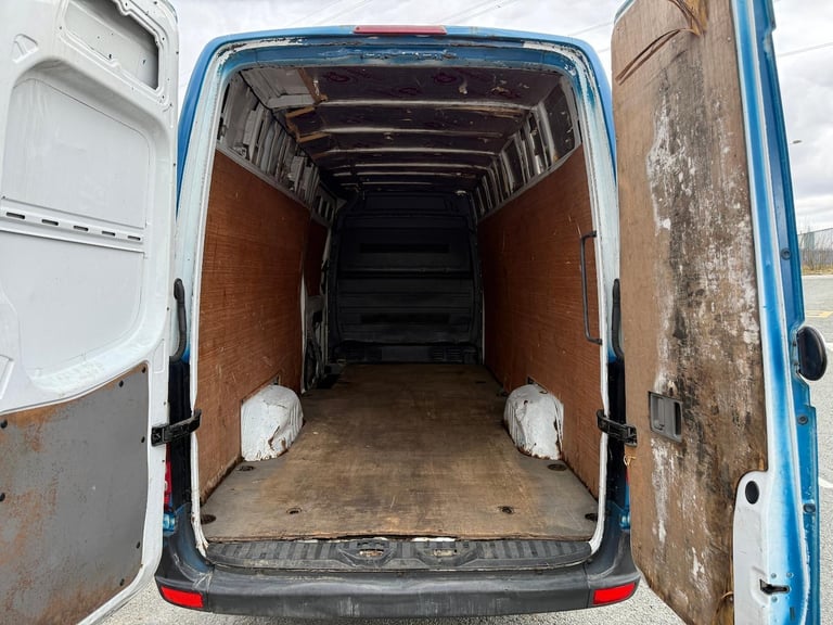 2014 64 REG MERCEDES BENZ SPRINTER 313 CDI 130 BHP LWB VAN BLUE MANUAL