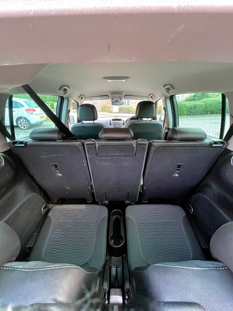 2014 VAUXHALL ZAFIRA TOURER SE CDTI 2.0 DIESEL 7 SEATER MPV BLUE