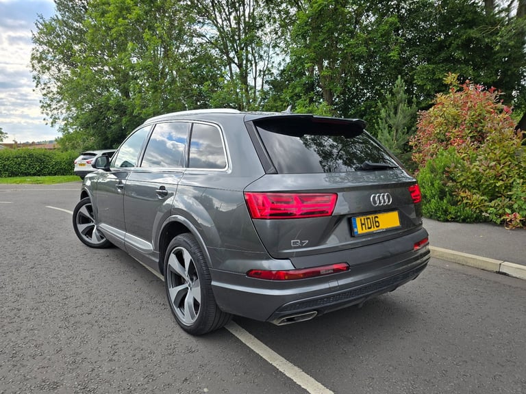 Audi, Q7, Estate, 2016, Semi-Auto, 2967 (cc), 5 doors,FSH,2 KEYS,12 MOT,7 SEATER!!!!