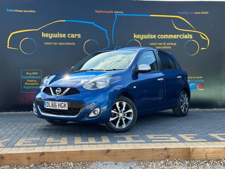 2016 Nissan Micra 1.2 n-tec CVT Euro 6 5dr HATCHBACK Petrol Automatic