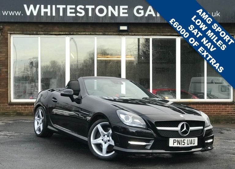 image for 2015 15 MERCEDES-BENZ SLK 2.1 SLK250 CDI AMG SPORT CONVERTIBLE 2DR DIESEL G-TRON