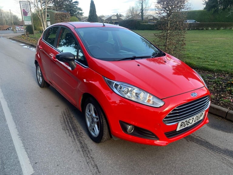 2013 Ford Fiesta 1.0T EcoBoost Zetec Euro 5 (s/s) 5dr Hatchback Petrol Manual