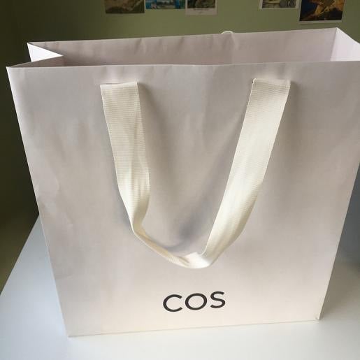 Four Cos Large Square Shopping Gift Bags