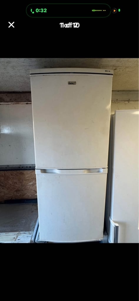 Lec fridge freezer 3 months warranty 
