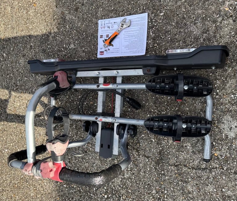 Witter zx200 two 2 bike tow bar towbar bike rack cycle carrier tilting Thule