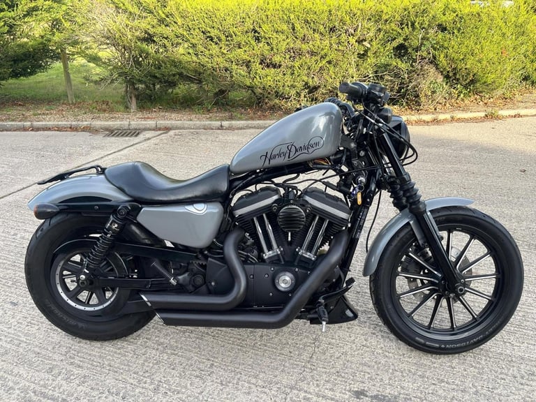 image for 2012 12 HARLEY XL883 IRON XL 883 N 12 SPORTSTER NARDO GREY CUSTOM CRUISER