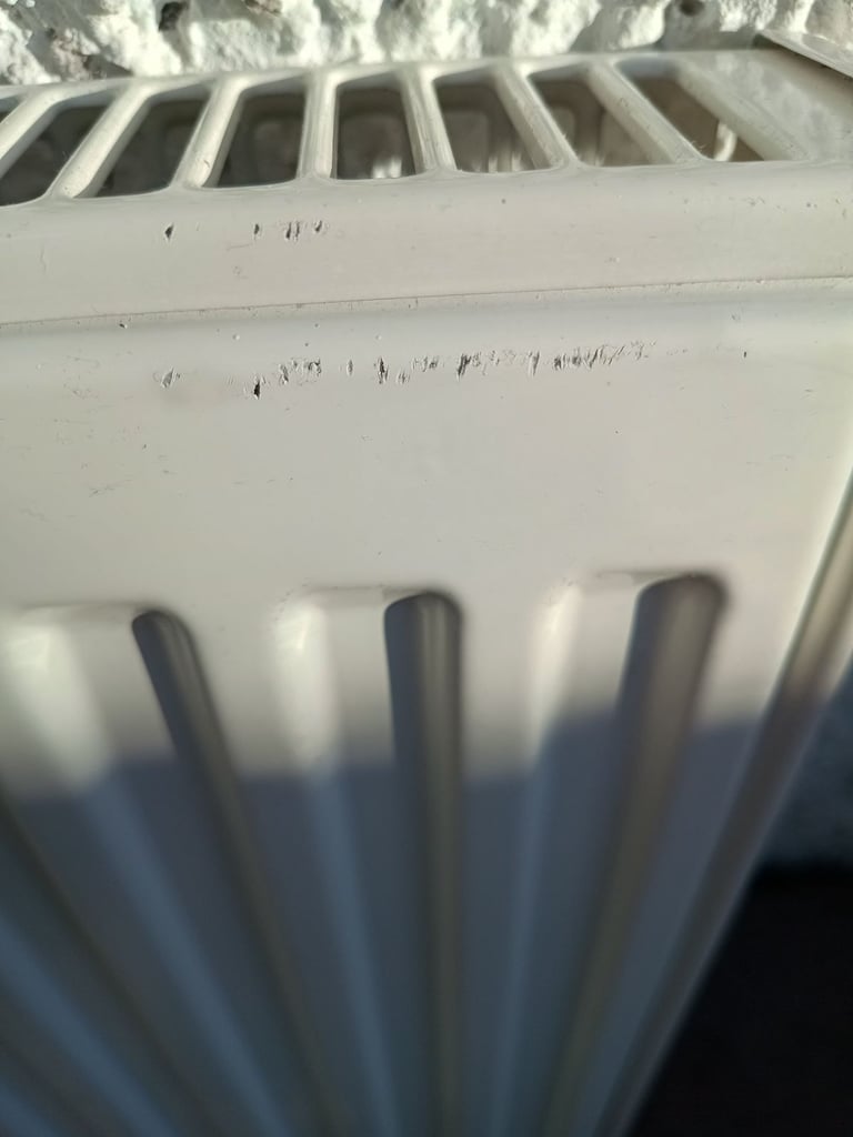 White radiator 