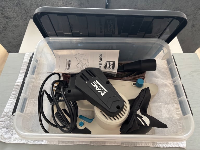 image for MacAllister 900w Belt Sander