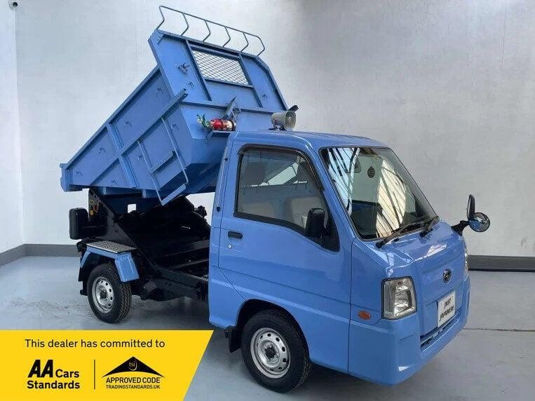2010 Subaru Sambar 660cc Tipper Kei Truck Pickup Petrol Manual