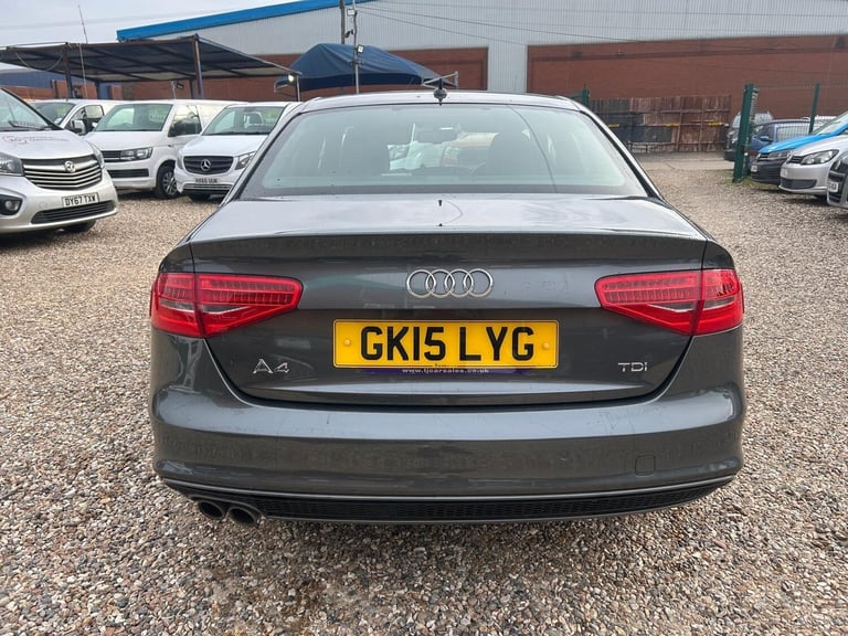 2015 Audi A4 2.0 TDI S line Euro 5 (s/s) 4dr SALOON Diesel Manual
