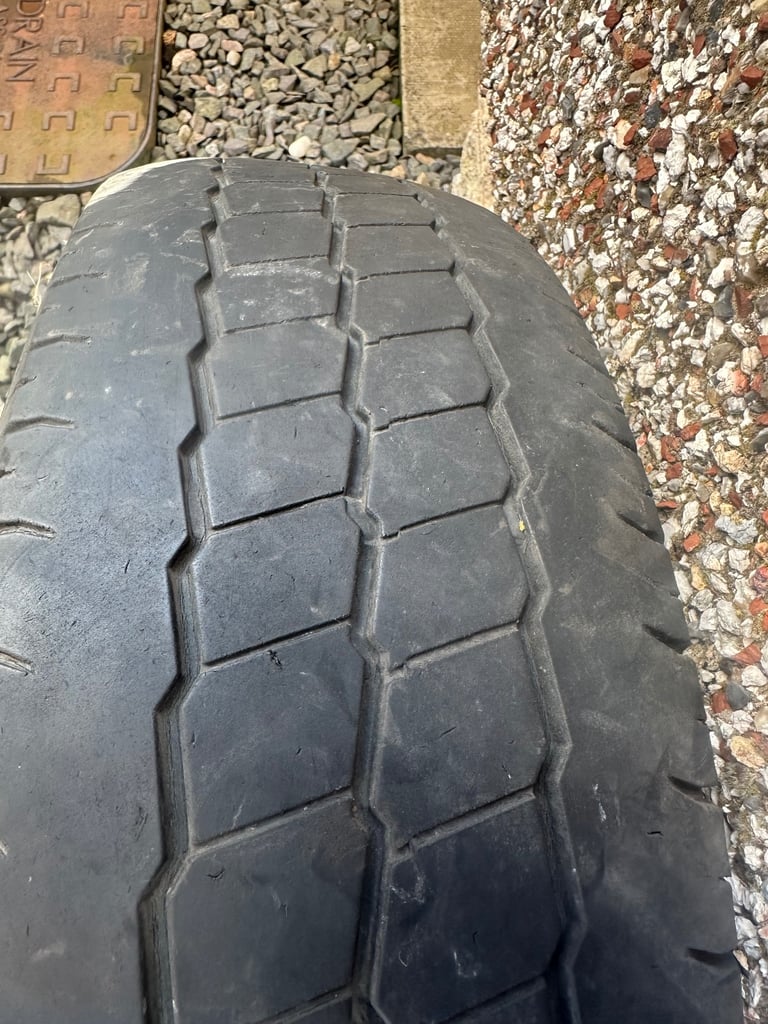Ford transit van 195/70/15 spare wheel & tyre 195 70 15 mk6 mk7 parts good rim