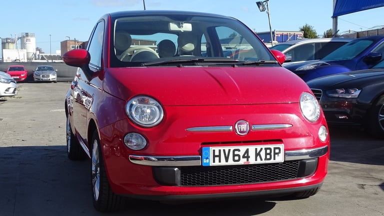 image for FIAT 500 1.2 500 1.2 69hp Lounge Red Manual Petrol 2014