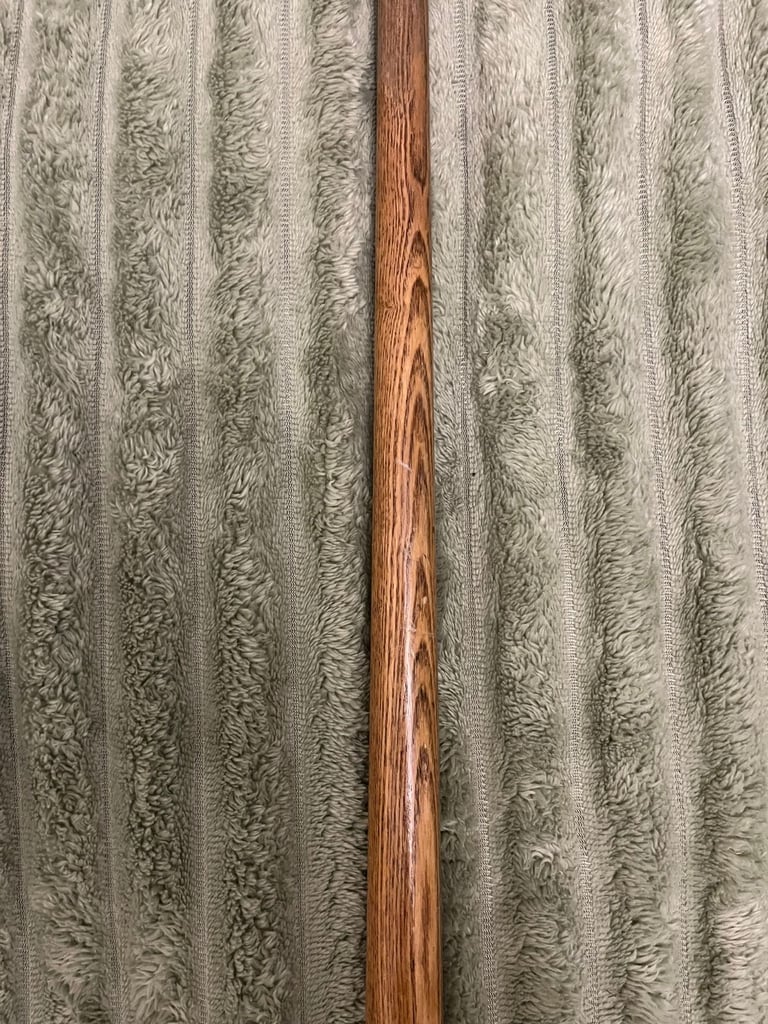 Beautiful One Piece Vintage Ash Snooker Cue & Hard Case
