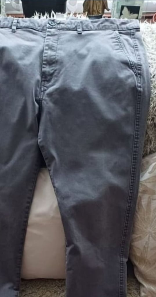Grey H&M Trousers 38w