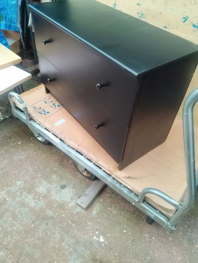 Chest of 2 big deep drawers in new condition spotlessly clean 