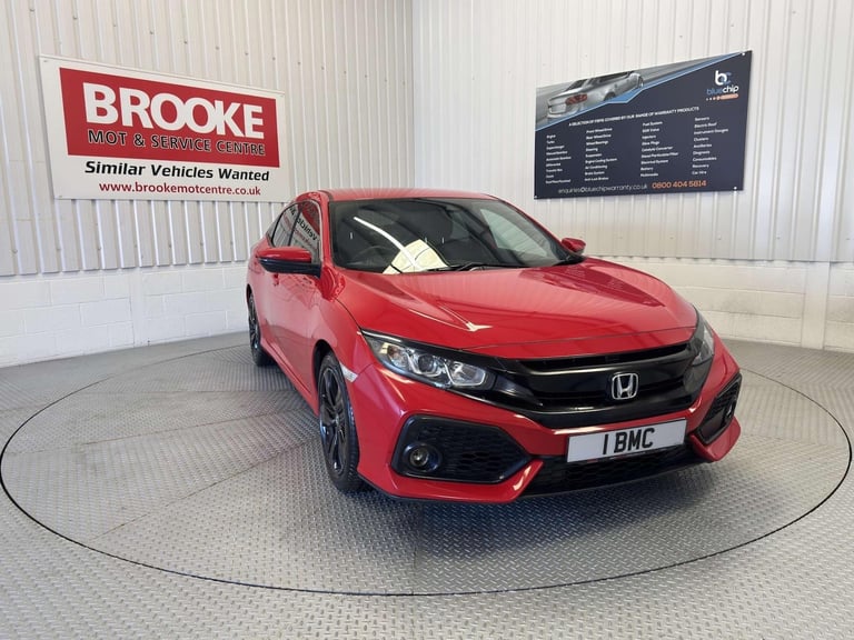 2019 Honda Civic 1.0 VTEC Turbo SR Euro 6 (s/s) 5dr HATCHBACK Petrol Manual