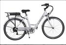  BRAND NEW IN BOX - Vitesse Unisex&#039;s Advance Electric Bike, Silver, 26 46cm 