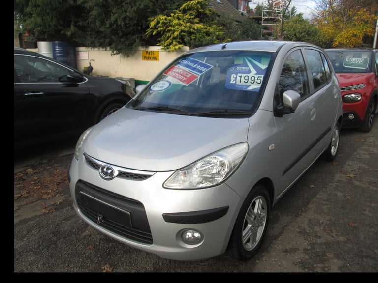 2009 Hyundai i10 1.2 Comfort 5dr HATCHBACK Petrol Manual