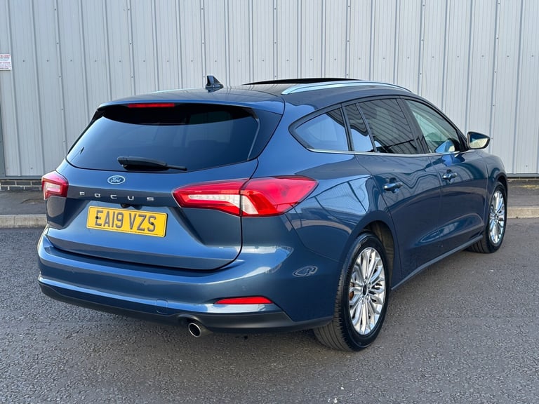 2019 19 FORD FOCUS 1.5 ECOBLUE 120 TITANIUM X TURBO DIESEL ESTATE * PAN ROOOF *